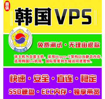 韩国VPS配置2048M申请，白页搜索引擎